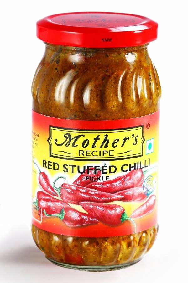 Kesar Grocery grocery pickle,chutney & sauses pickle mothers stuffed red chilli pickle