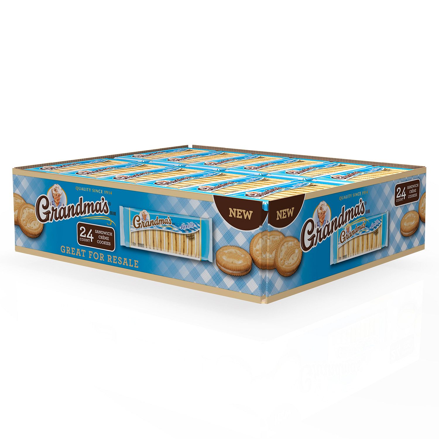 Buy Online Grandma's Sandwich Creme Vanillaflavored Cookies (24 Ct