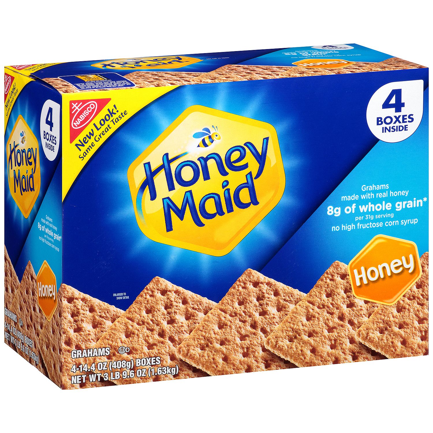 Buy Online Nabisco Honey Maid Honey Graham Crackers (14.4 Oz., 4 Pk
