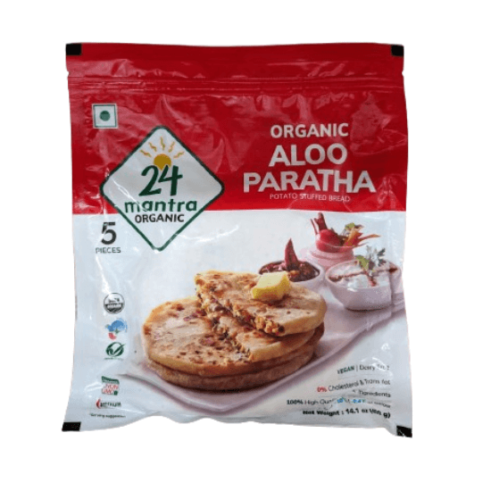 24 Mantra Organic Aloo Paratha - 5 Pcs 