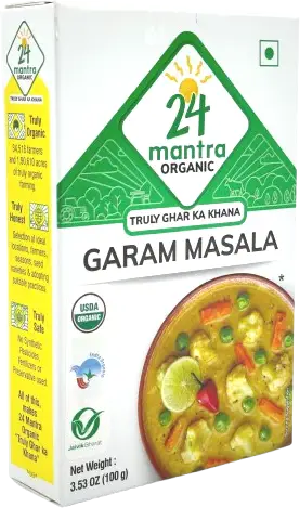 24 Mantra Organic Garam Masala - 3.5 Oz (100 Gm)