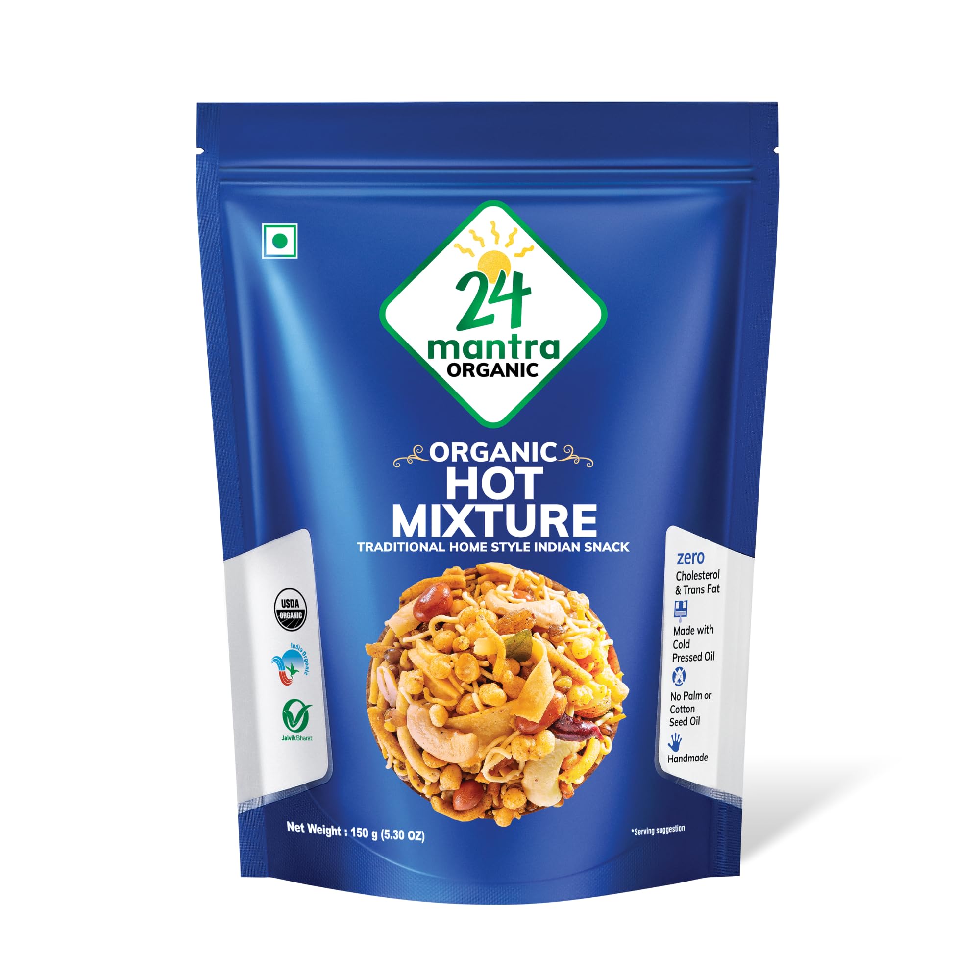 24 Mantra Organic Hot Mixture - 150 Gm (5.30 Oz)