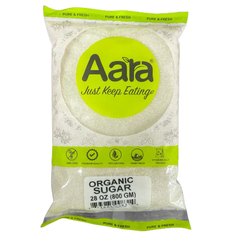 Aara Organic Sugar - 28 Oz (800 Gm)