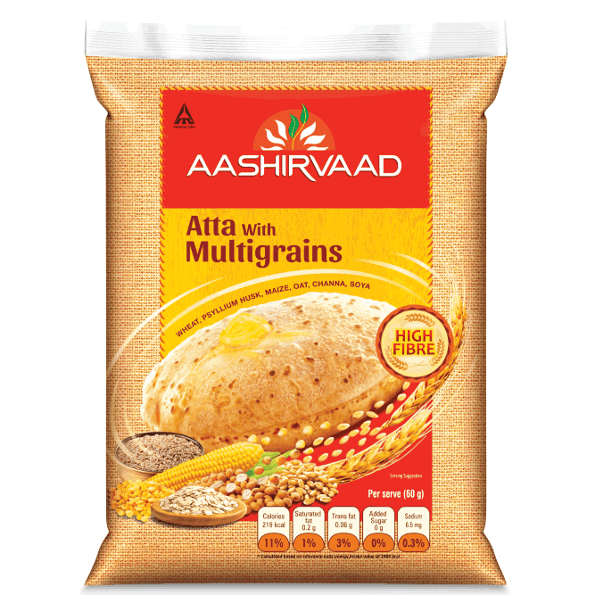 Aashirvaad Multigrain Atta - 4 LB