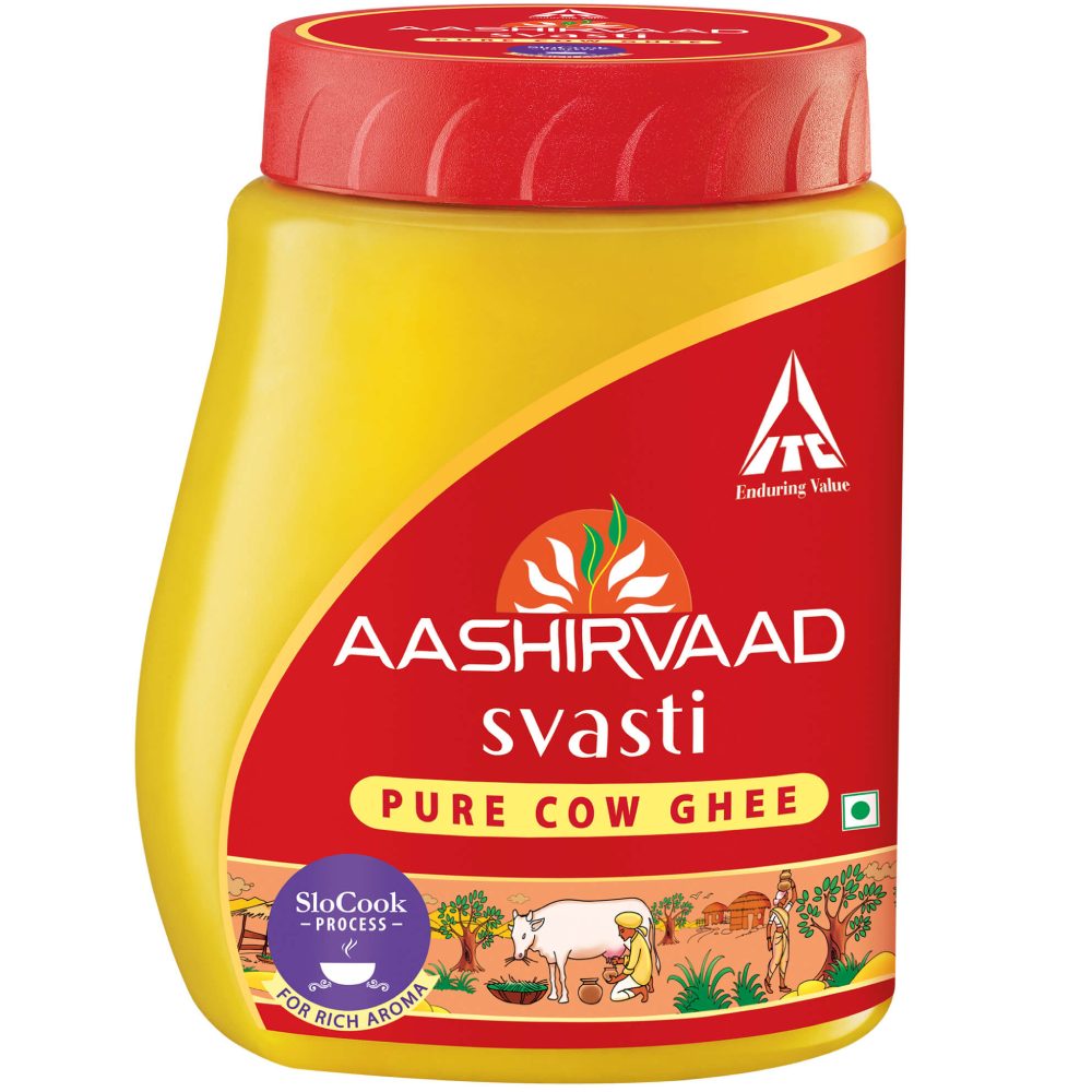 Aashirvaad Svasti Pure Cow Ghee (908 GM - 31.75 OZ)
