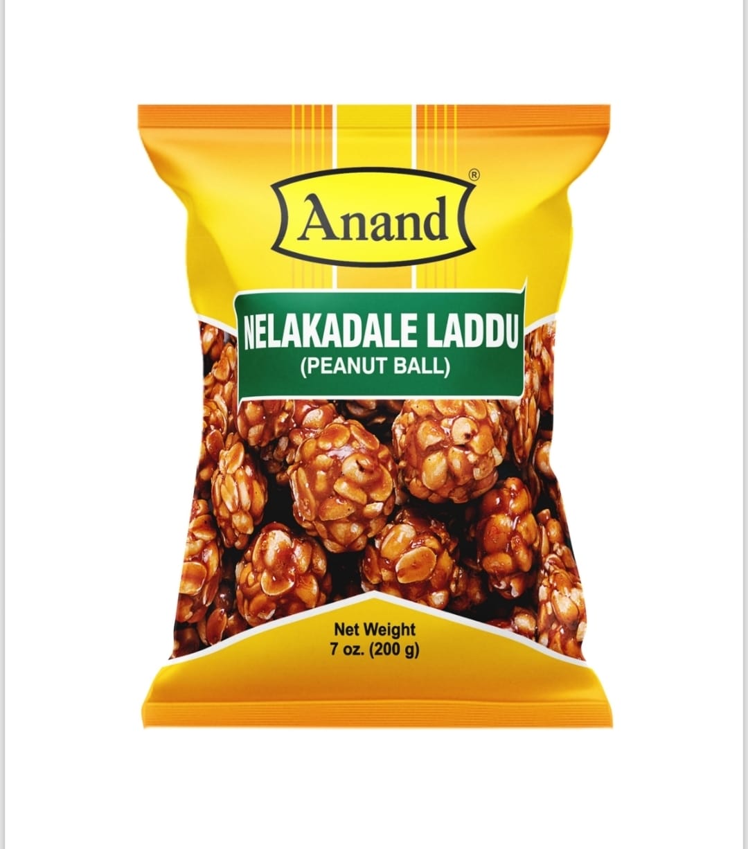 Anand Nelakadale (Peanut) Laduu - 7 Oz (200 Gm)