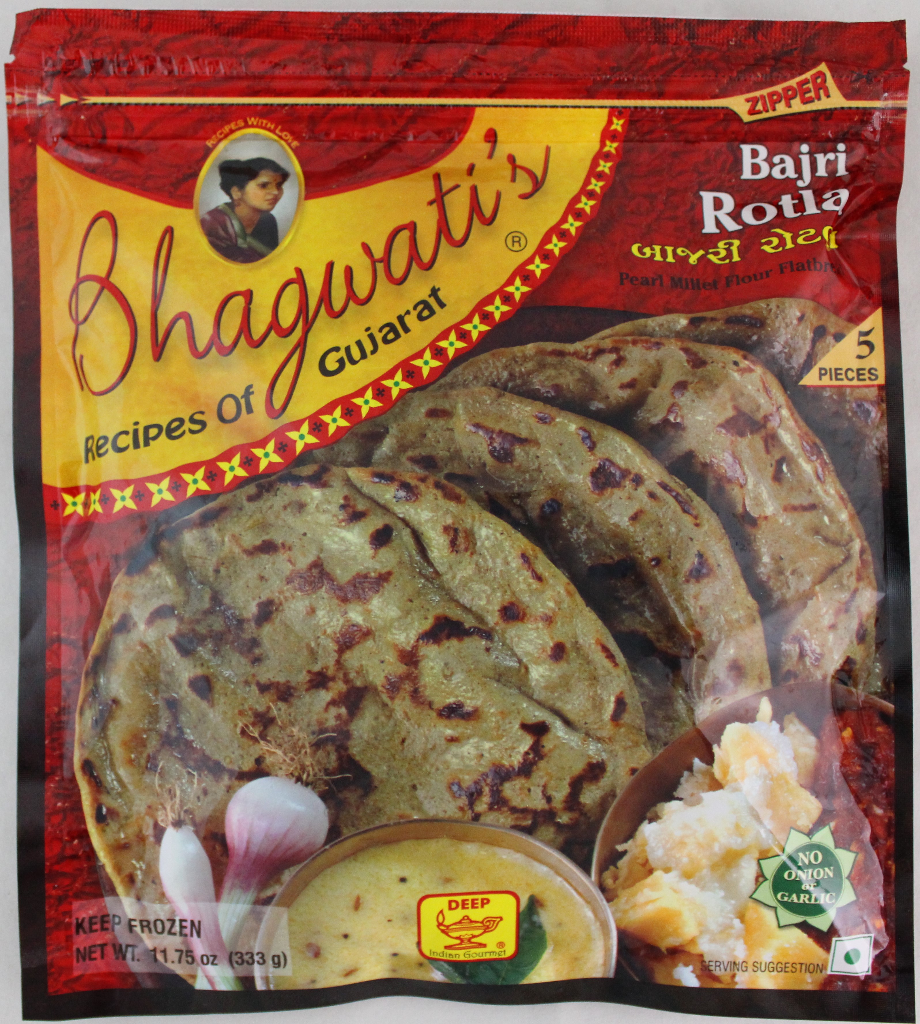 Bhagwati Bajri Rotla - 5 PCS