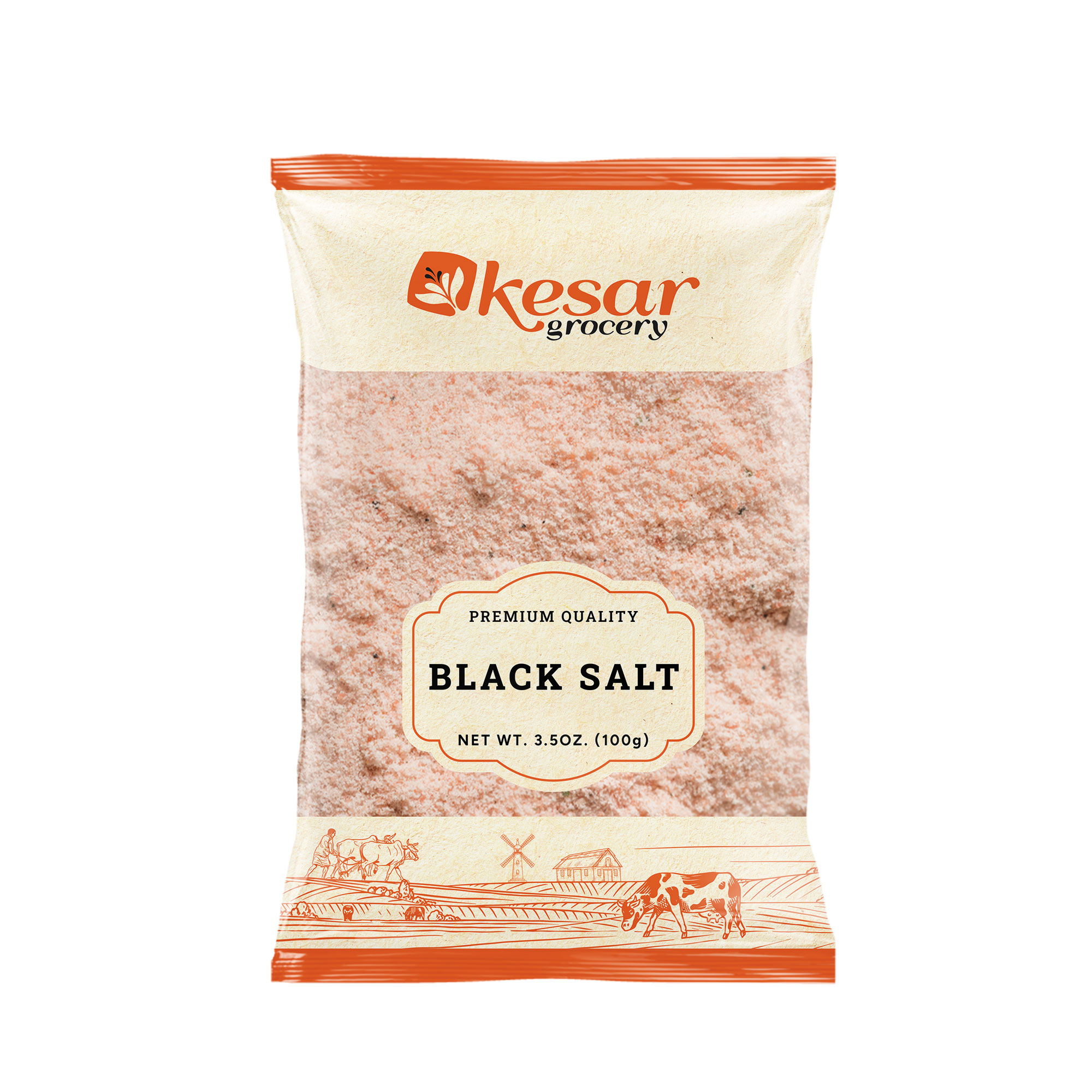 Kesar Black Salt, 3.5OZ (100G)