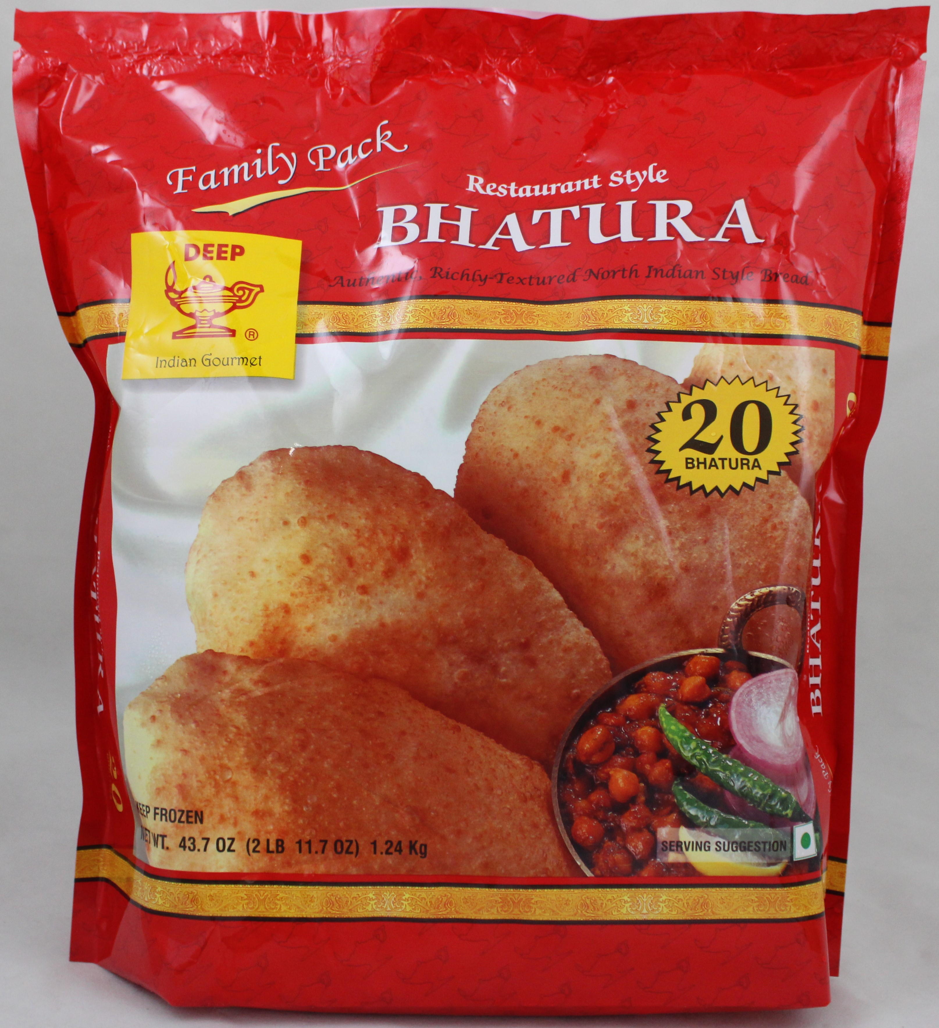 Deep Bhatura Family Pack - 20 PCS