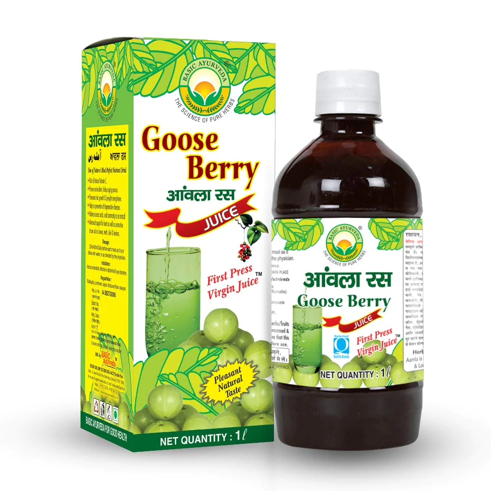 Basic Ayurveda Goose Berry Juice - 480 ML