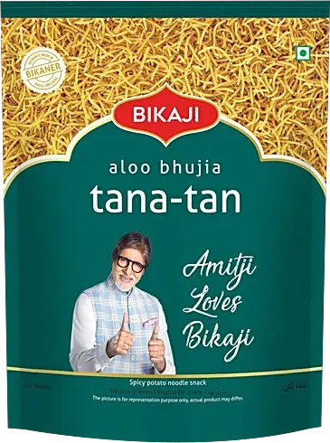 Bikaji Aloo Bhujia (Tana Tan) - 14 Oz (400 Gm)