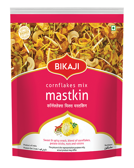 Bikaji Cornflakes Mix (Mastkin) - 14 Oz (400 Gm)