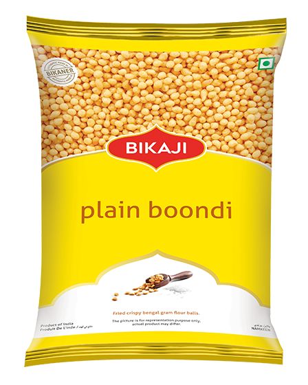 Bikaji Plain Boondi - 14 Oz (400 Gm)