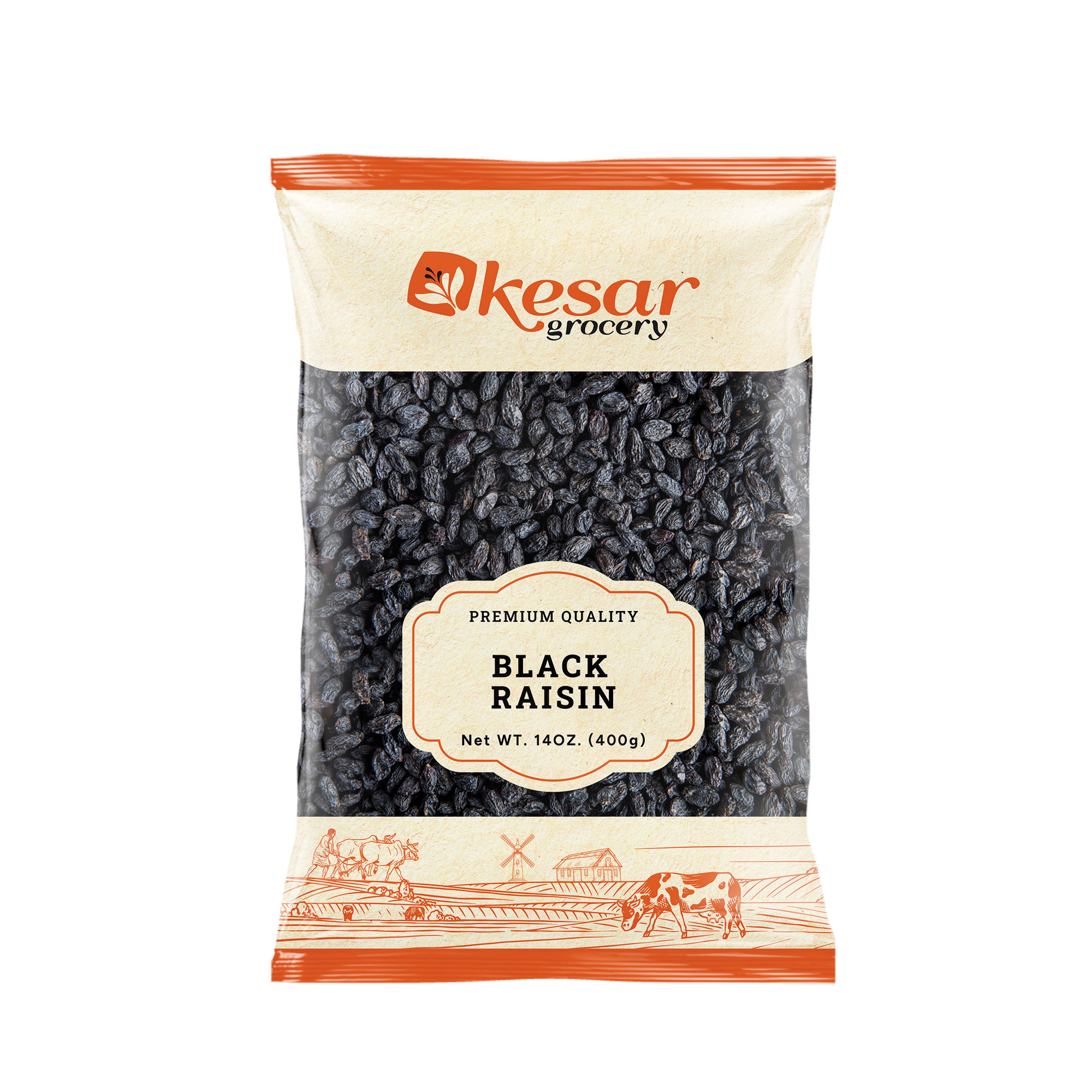 Kesar Black Raisins - 14 OZ (400 GM)