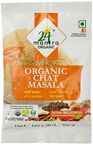 24 Mantra Organic Chat Masala (50 GM)