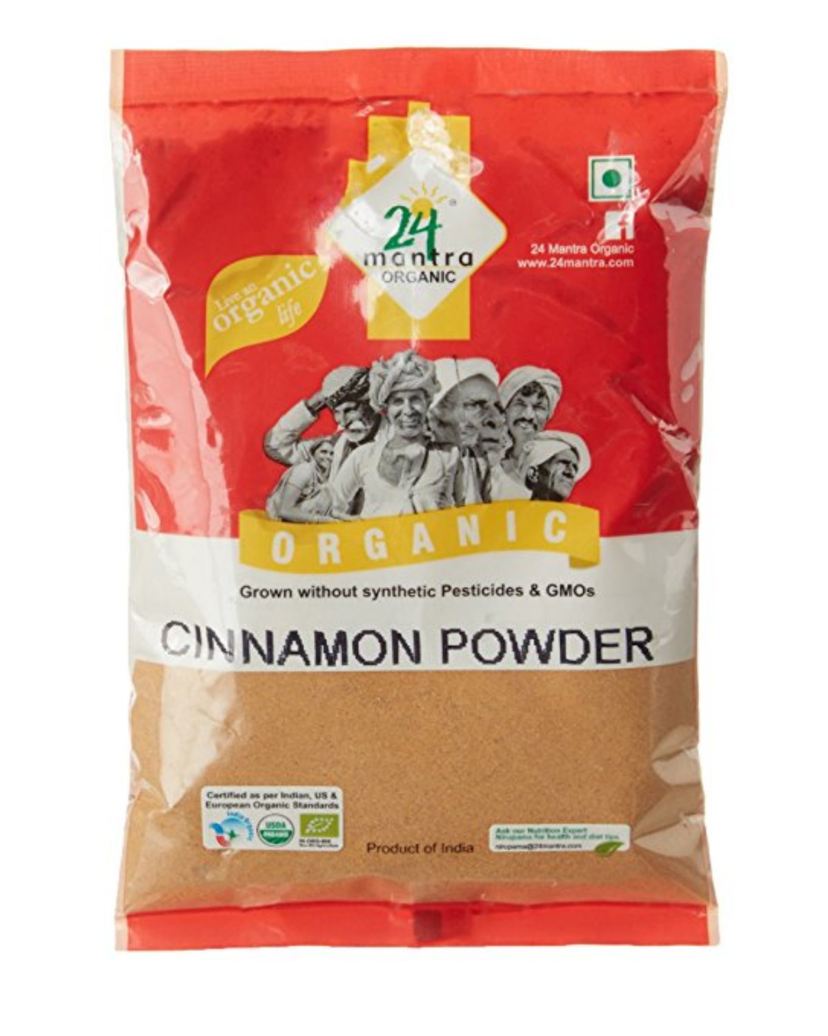 24 Mantra Organic Cinnamon Powder (100 GM)