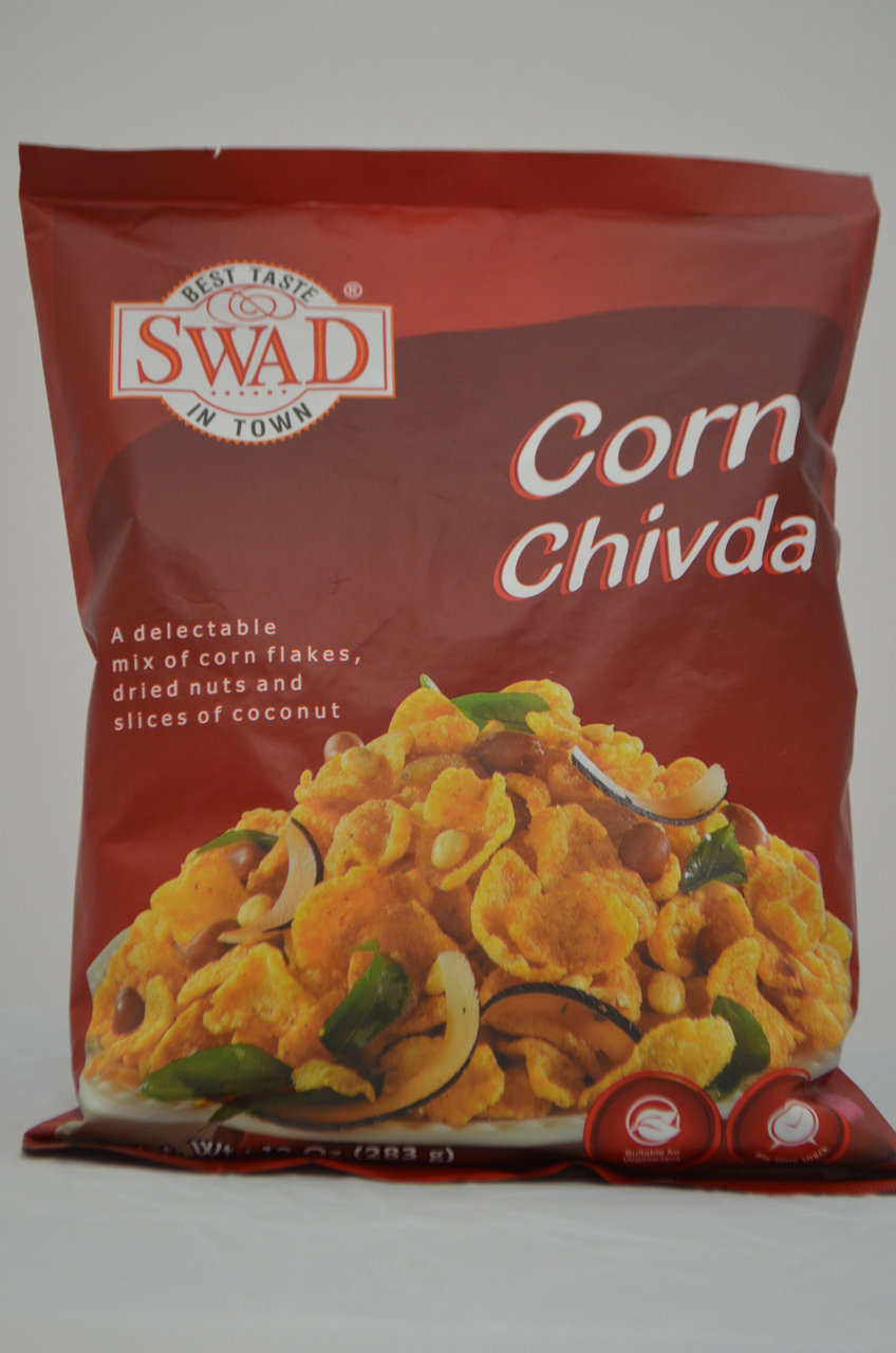 Swad Corn Chivda - 10 Oz (283 Gm)