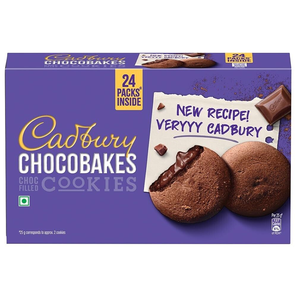 Cadbury Chocobakes Cookies - (24 Pcs) 300 Gm