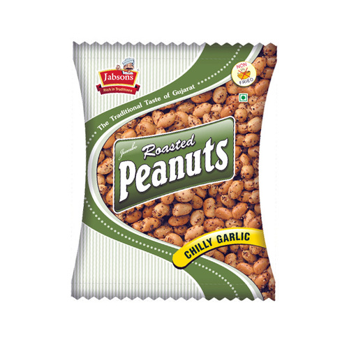 Jabsons Roasted Peanuts (Chilli Garlic) - 5 OZ (140 GM)