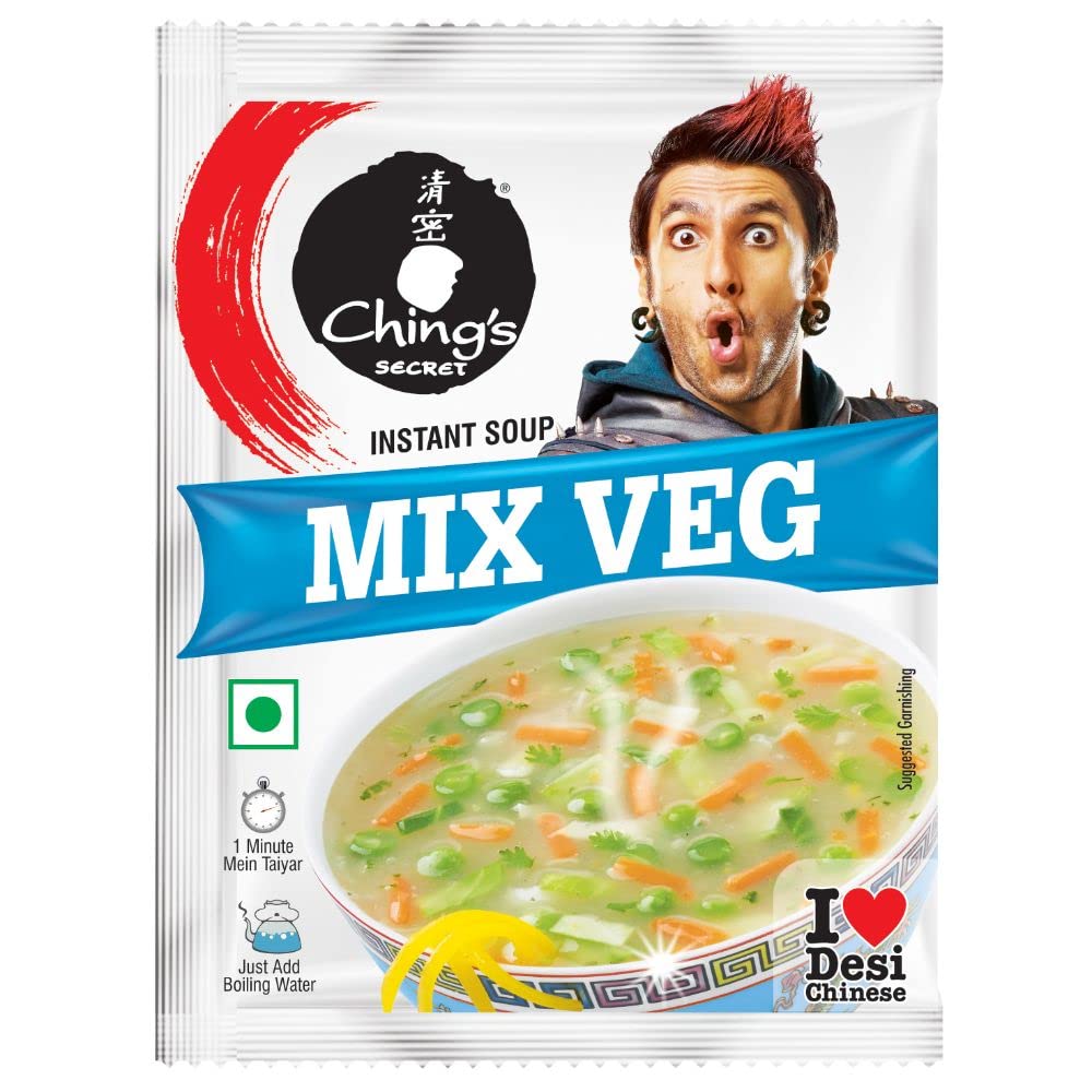 Buy Online Chings Soup Mix Veg 30 GM | NJ USA.