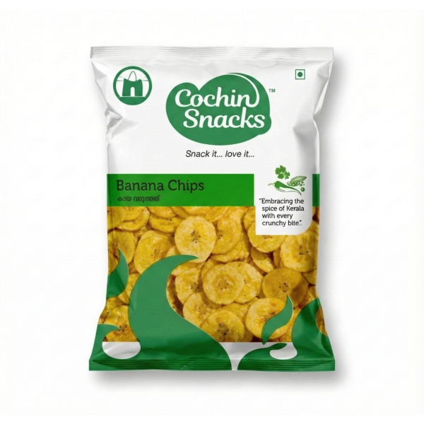 Cochin Banana Chips - 12 Oz (340 Gm)
