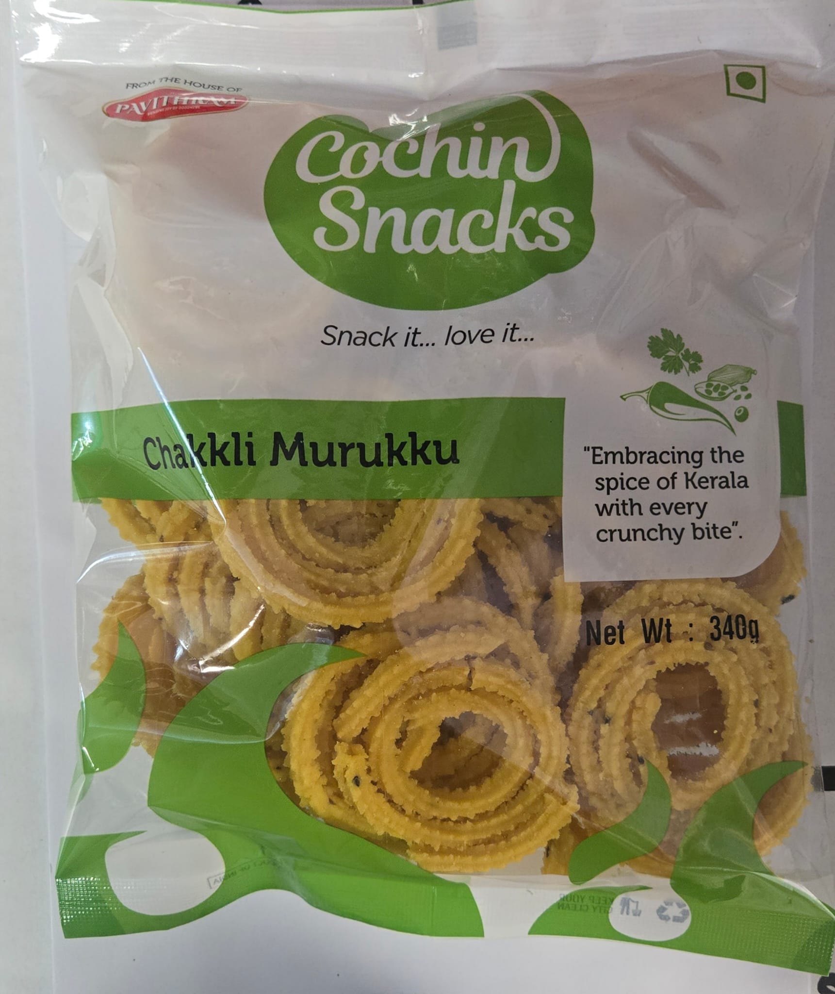 Cochin Chakli Murukku - 12 Oz (340 Gm)