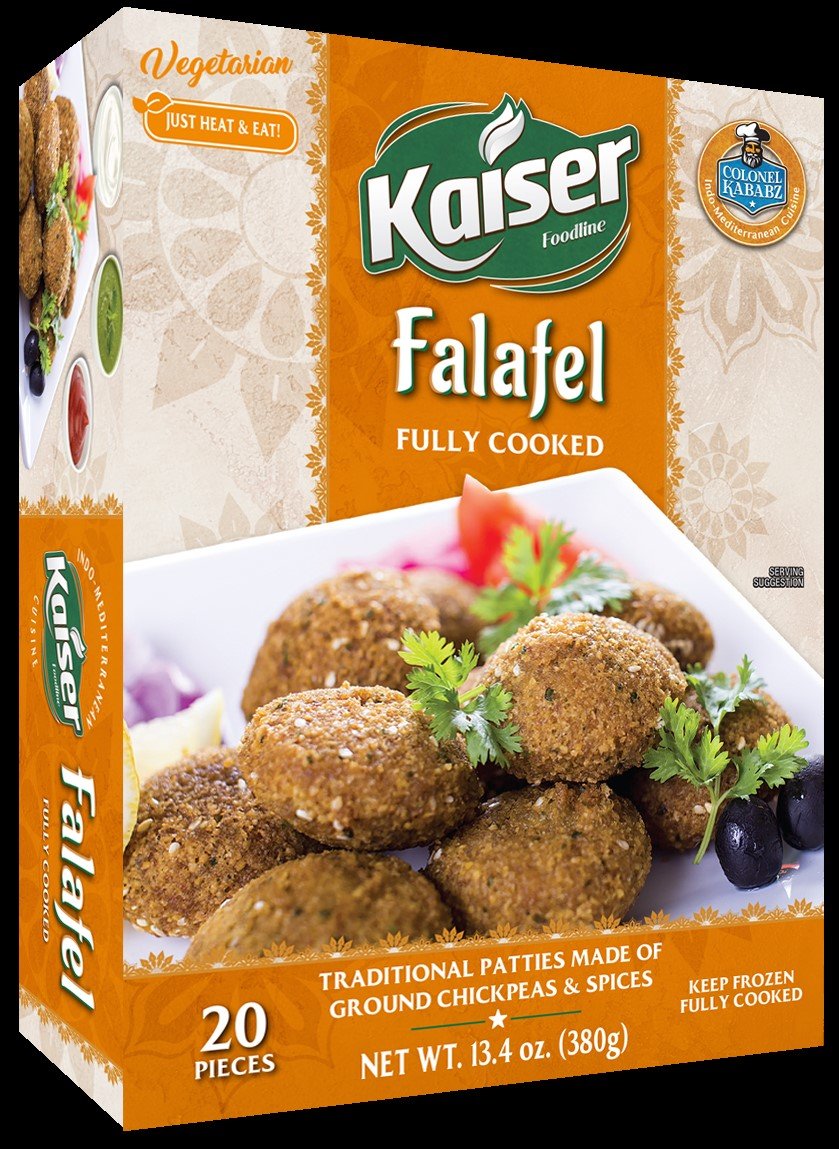 Colonel Kababz Falafel (Fully Cooked) - 20 Pcs (380 Gm)