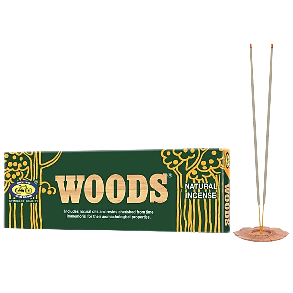 Cycle Woods Natural Incense Sticks - 40 Pcs