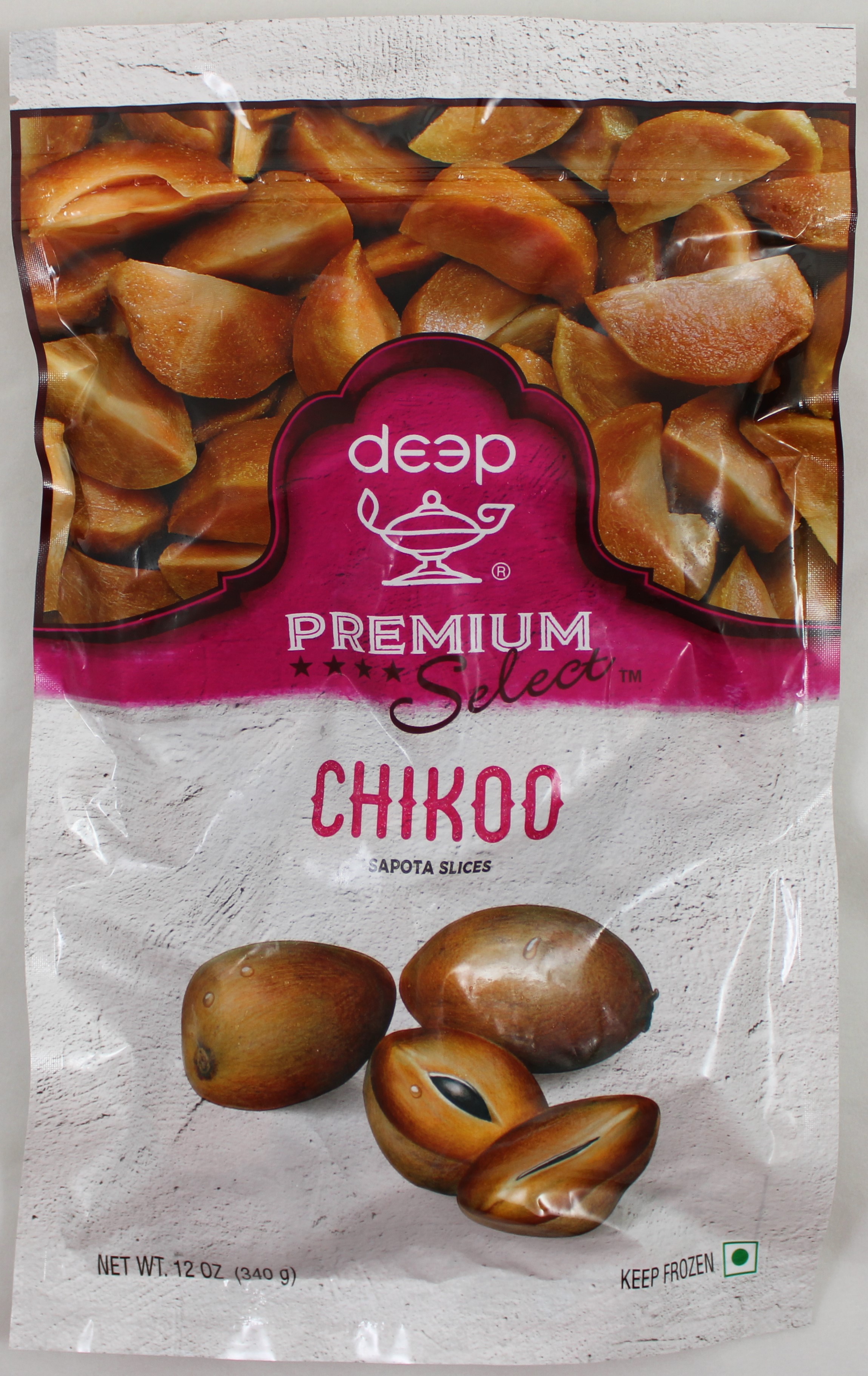 Deep Frozen Chikoo Slice - 12 OZ