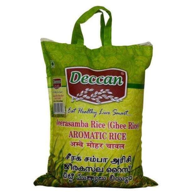 Buy Online Deccan Jeerasamba Rice - 10 LB | NJ USA.