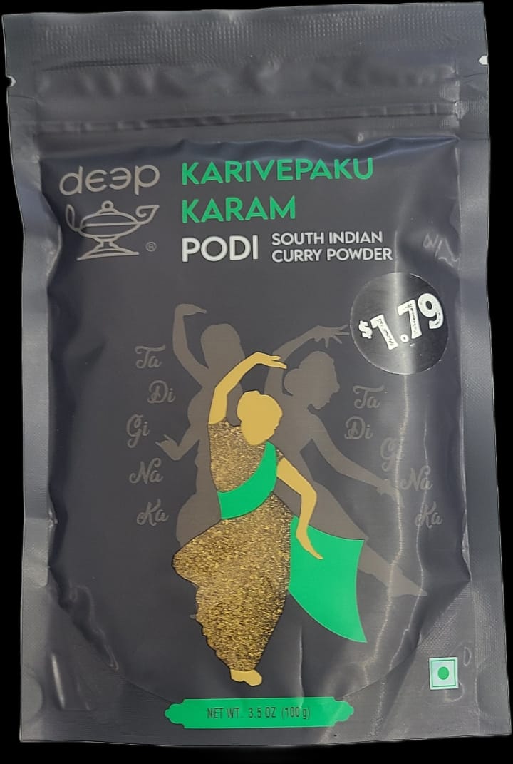 Deep Karivepaku Karam Podi - 3.5 OZ (100 GM)