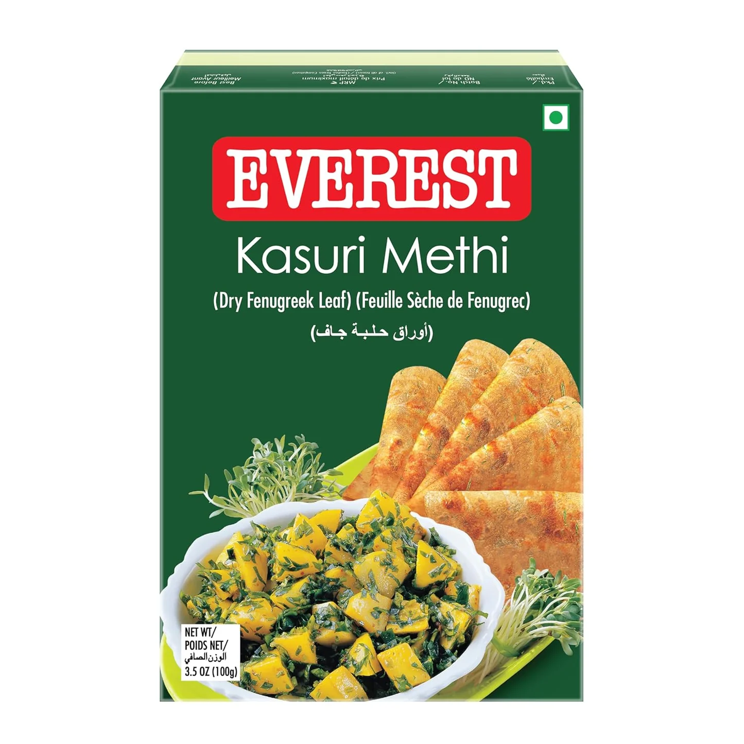 Everest Kasuri Methi - 3.5 Oz (100 Gm)