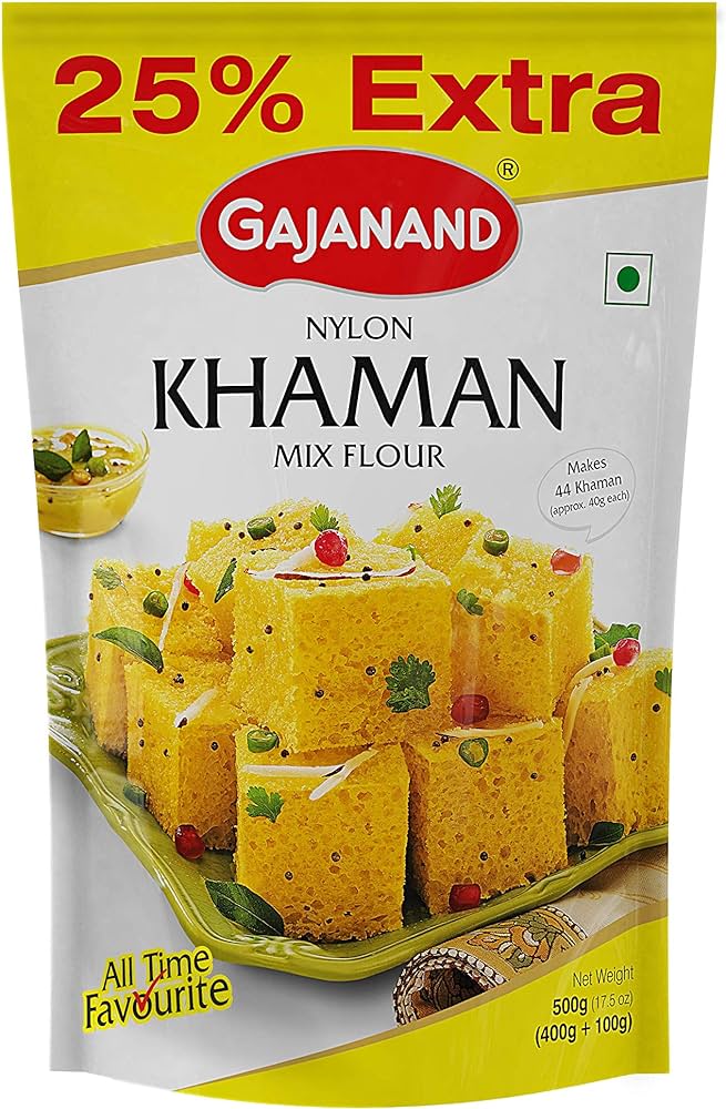 Gajanand Nylon Khaman Dhokla - 500 GM