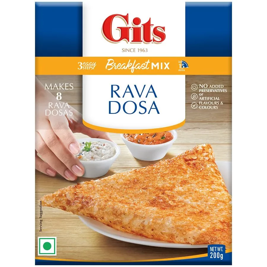 Gits Rava Dosa Mix - 7 OZ (200 GM)