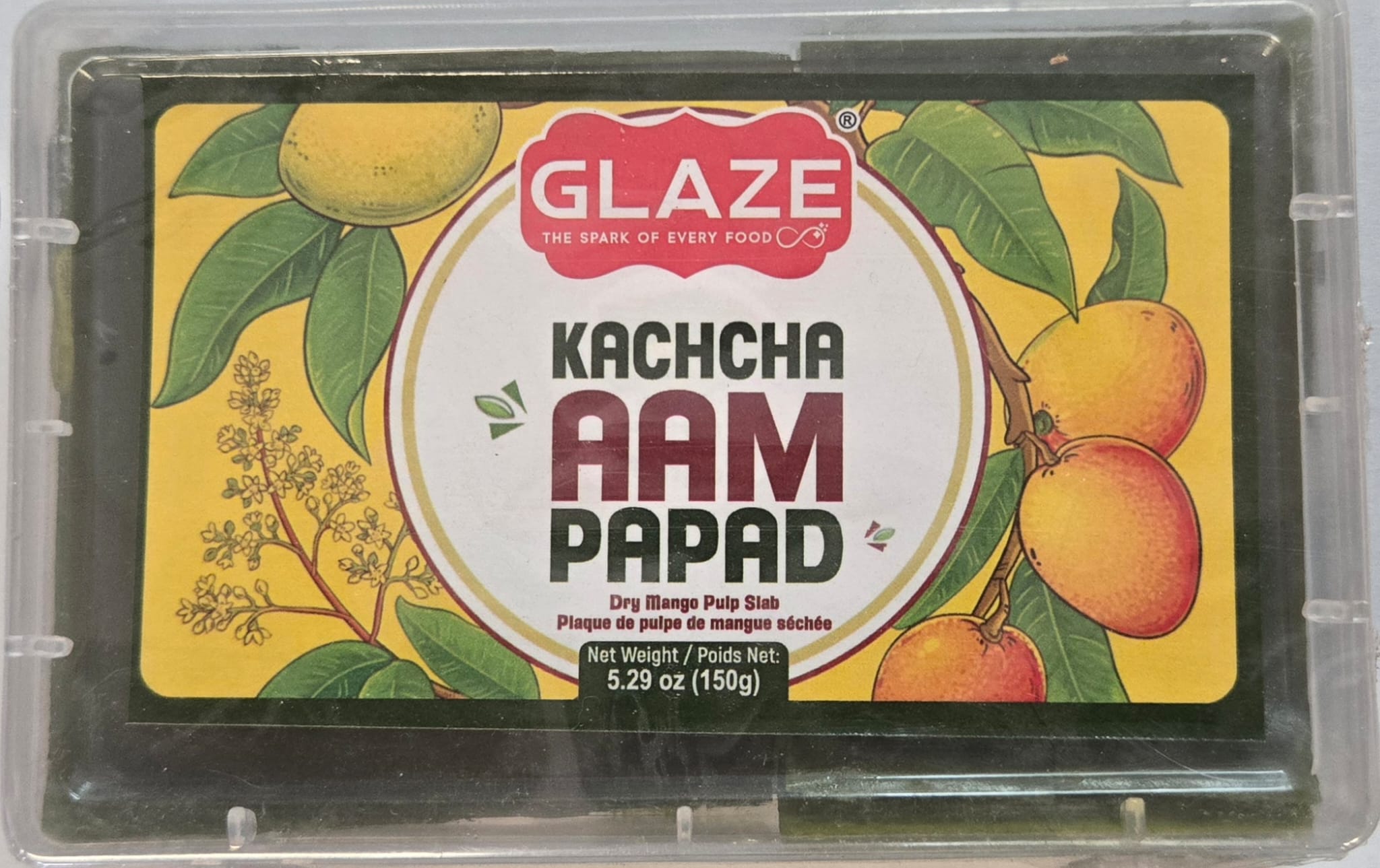 Glaze Kachcha Aam Papad - 5.29 (150 Gm)