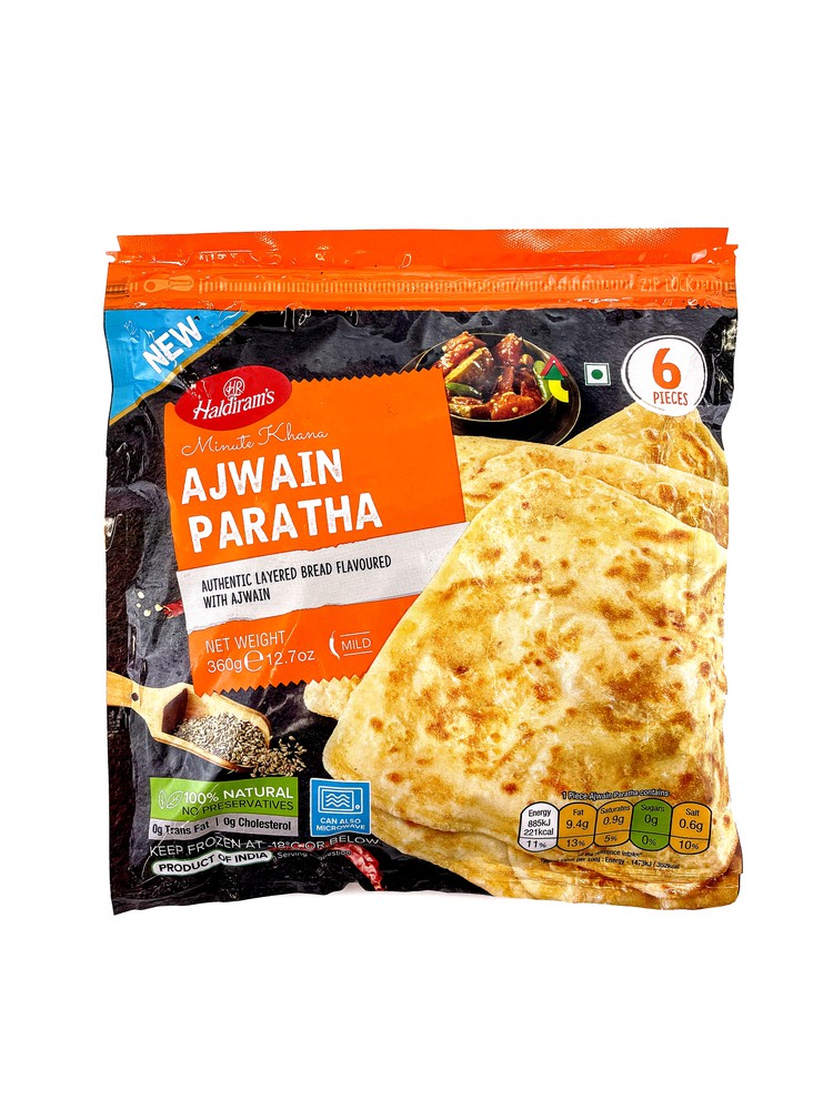 Haldiram Ajwain Paratha 6 Pcs