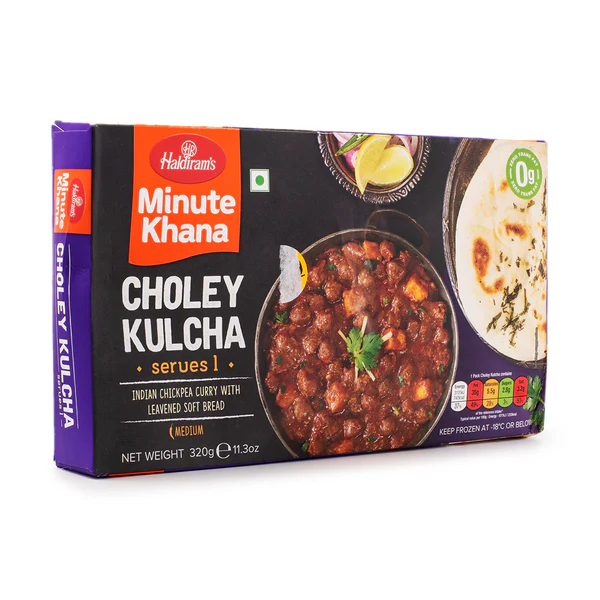 Haldiram Frozen Choley Kulcha - 11.3 Oz (320 Gm)