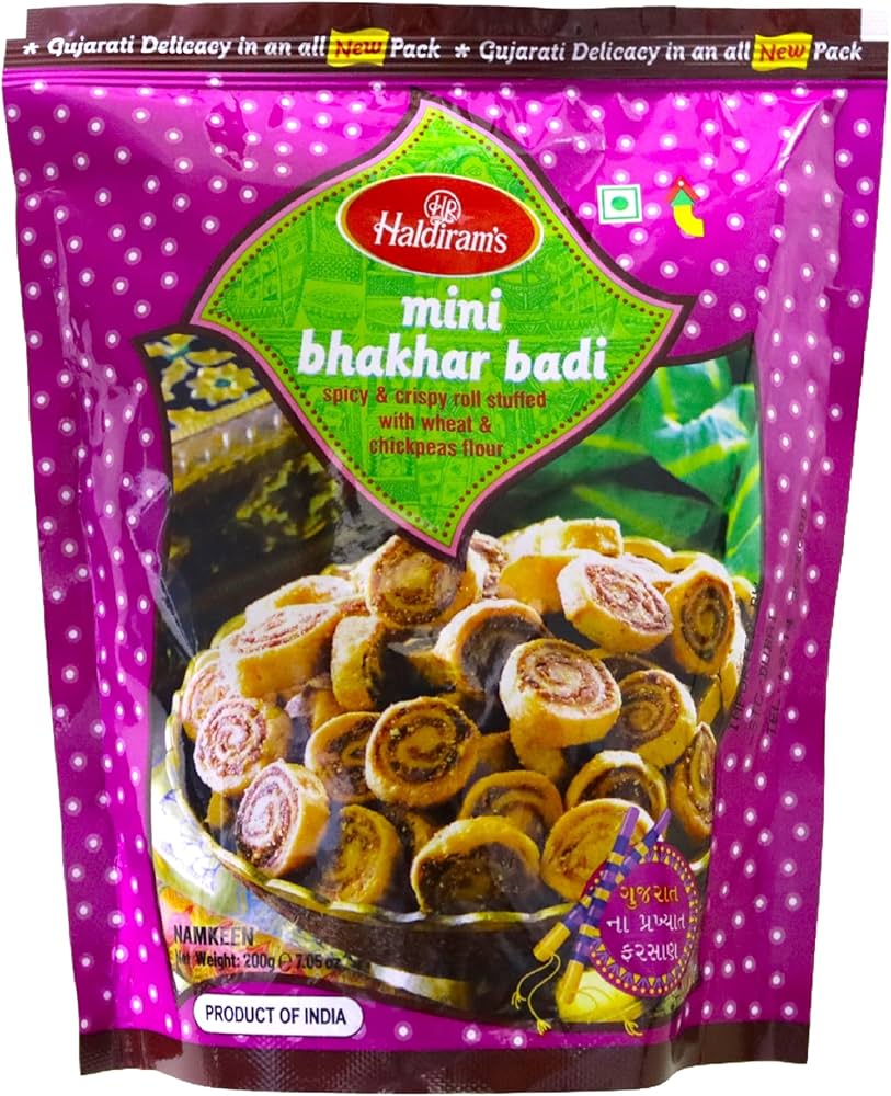 Haldiram Mini Bhakhar Badi - 7 OZ (200 GM)