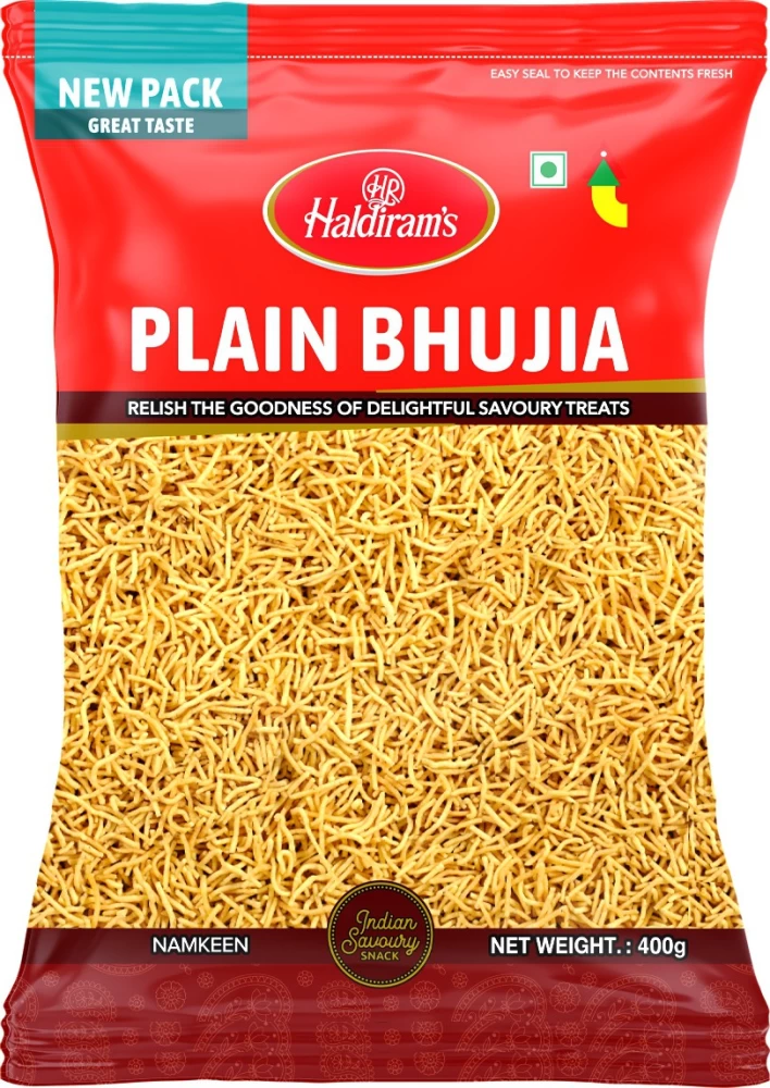 Haldiram Plain Bhujia - 35 OZ  (1 KG)