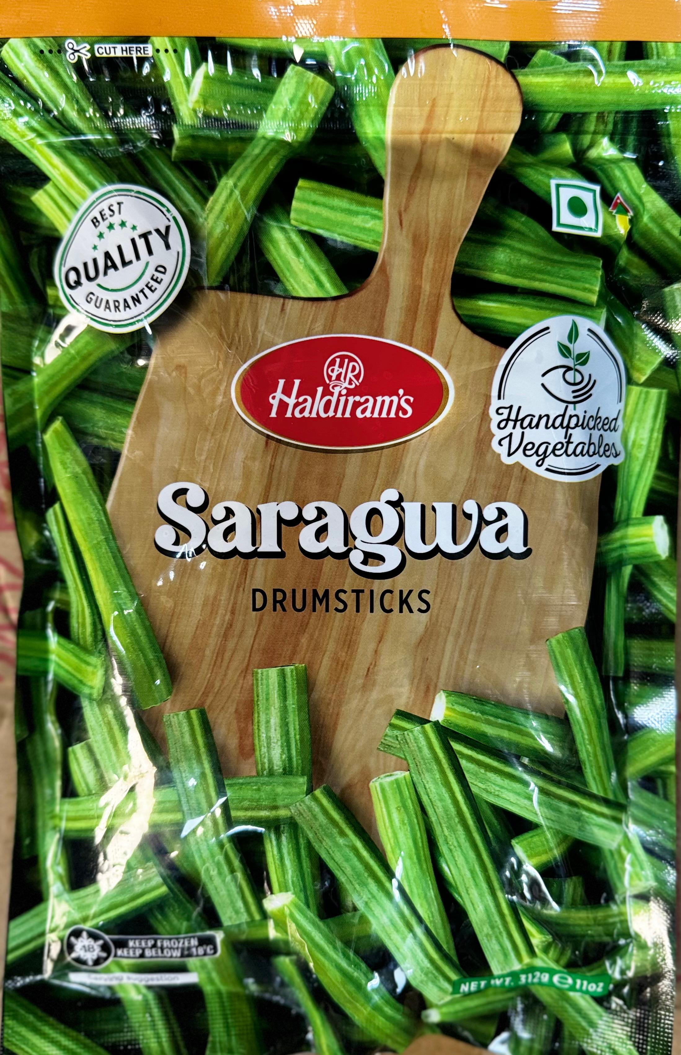 Haldiram's Frozen Saragwa (Drumsticks) - 11 OZ (312 GM)