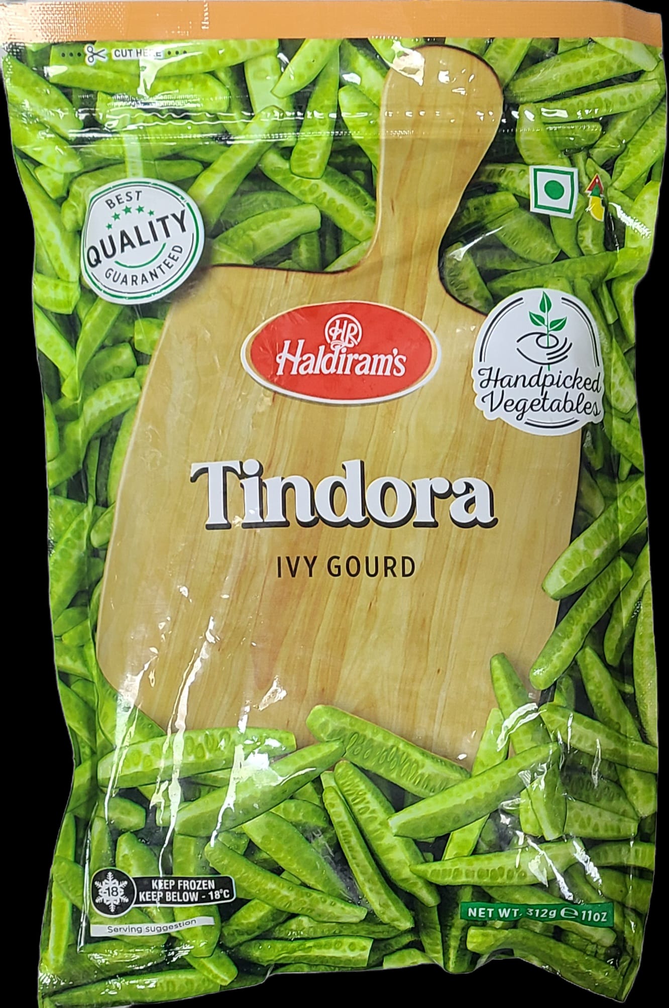 Haldiram's Frozen Tindora (Ivy Gourd) - 11 OZ (312 GM)