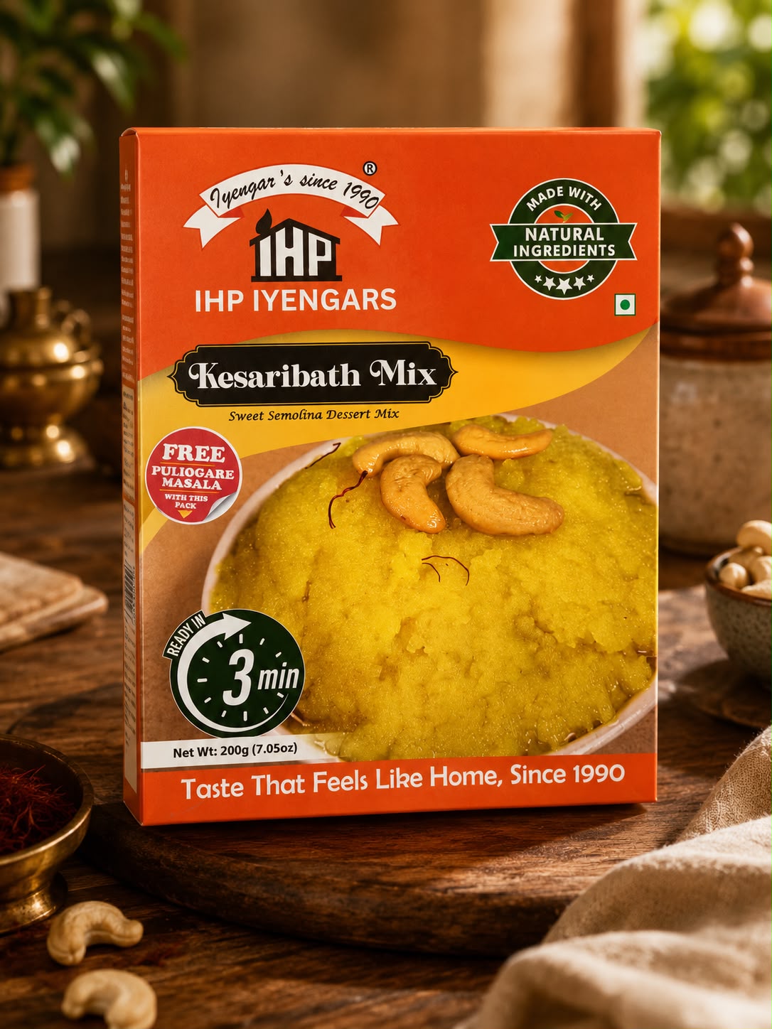 IHP IYENGARS Kesaribath Mix - 7 Oz (200 Gm)