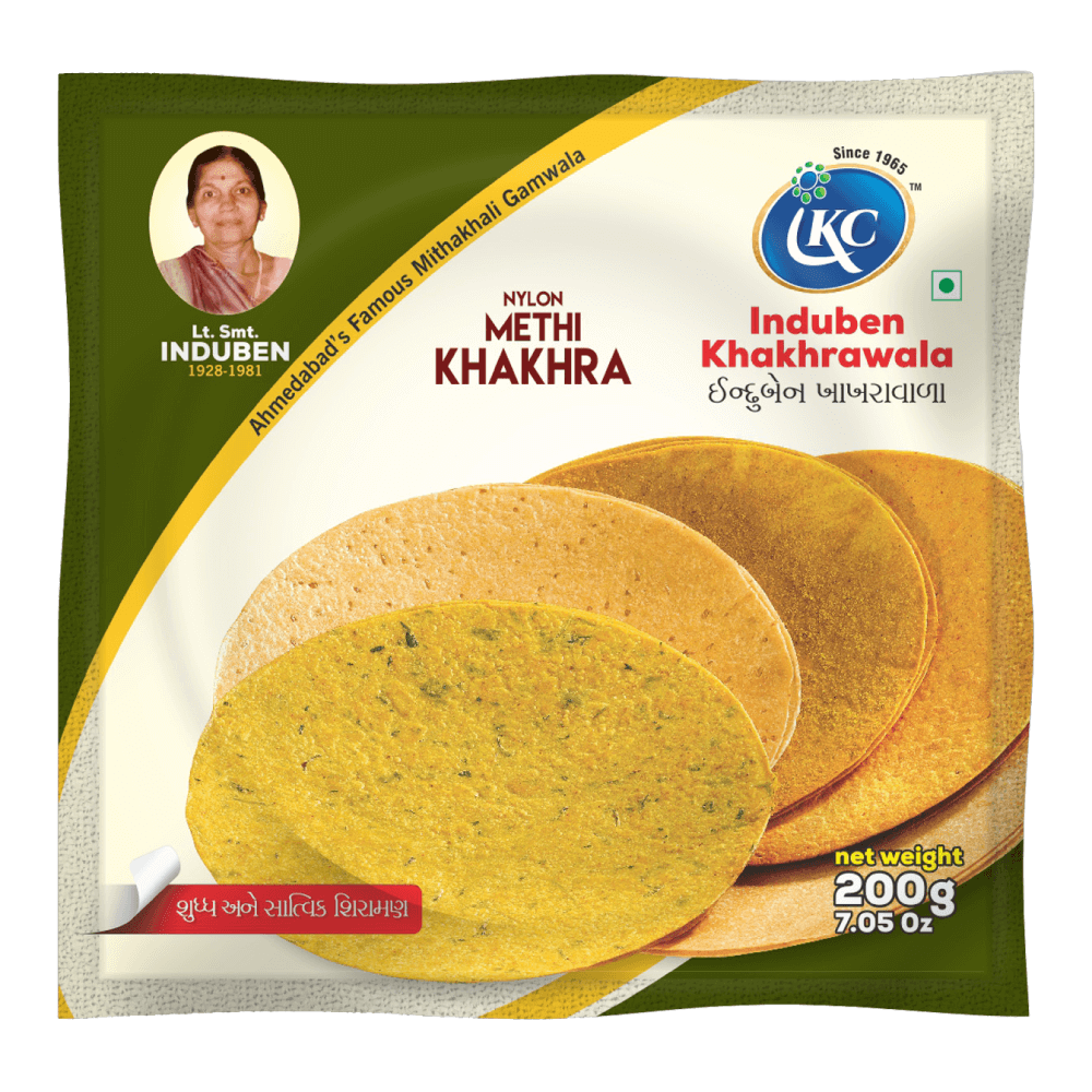 Induben Methi Khakhra (7.05 OZ - 200 GM)
