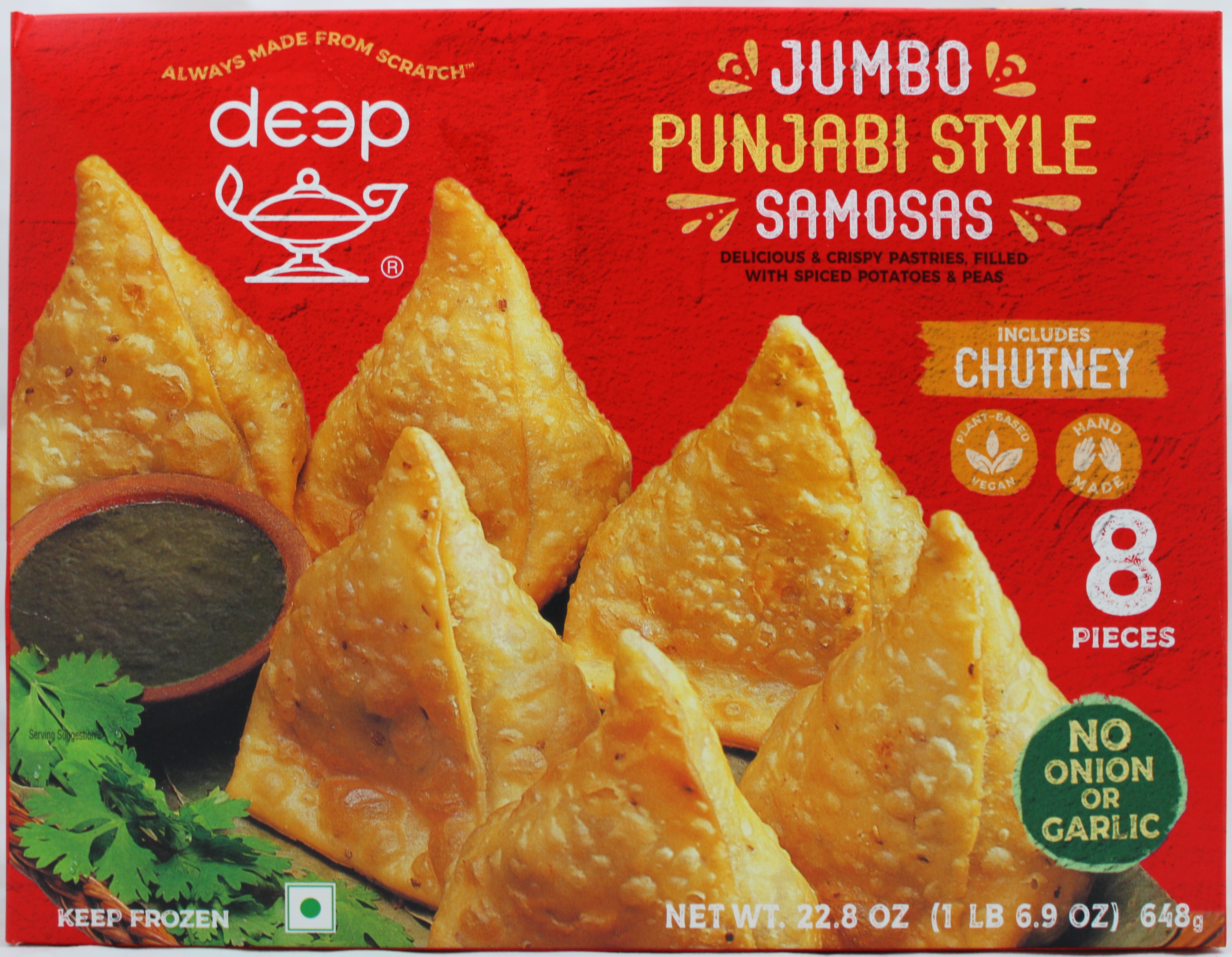 Deep Jumbo Punjabi Samosa  - 8 PCS