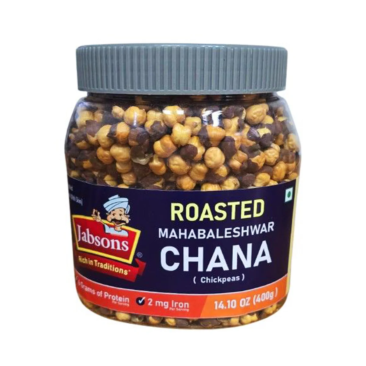 Jabsons Mahabaleshwar Roasted Chana - 14 Oz (400 Gm)