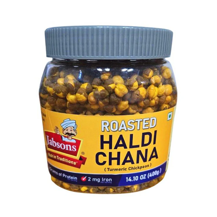 Jabsons Mahabaleshwar Roasted Haldi Chana - 14 Oz (400 Gm)