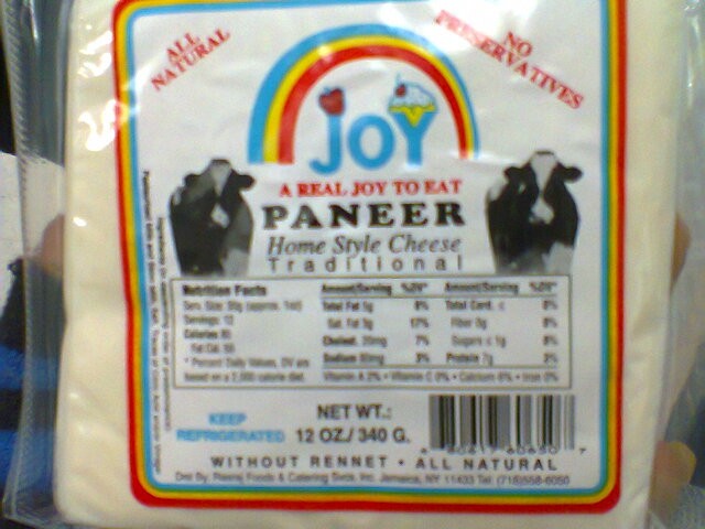 Joy Fresh Paneer 2.25 LB