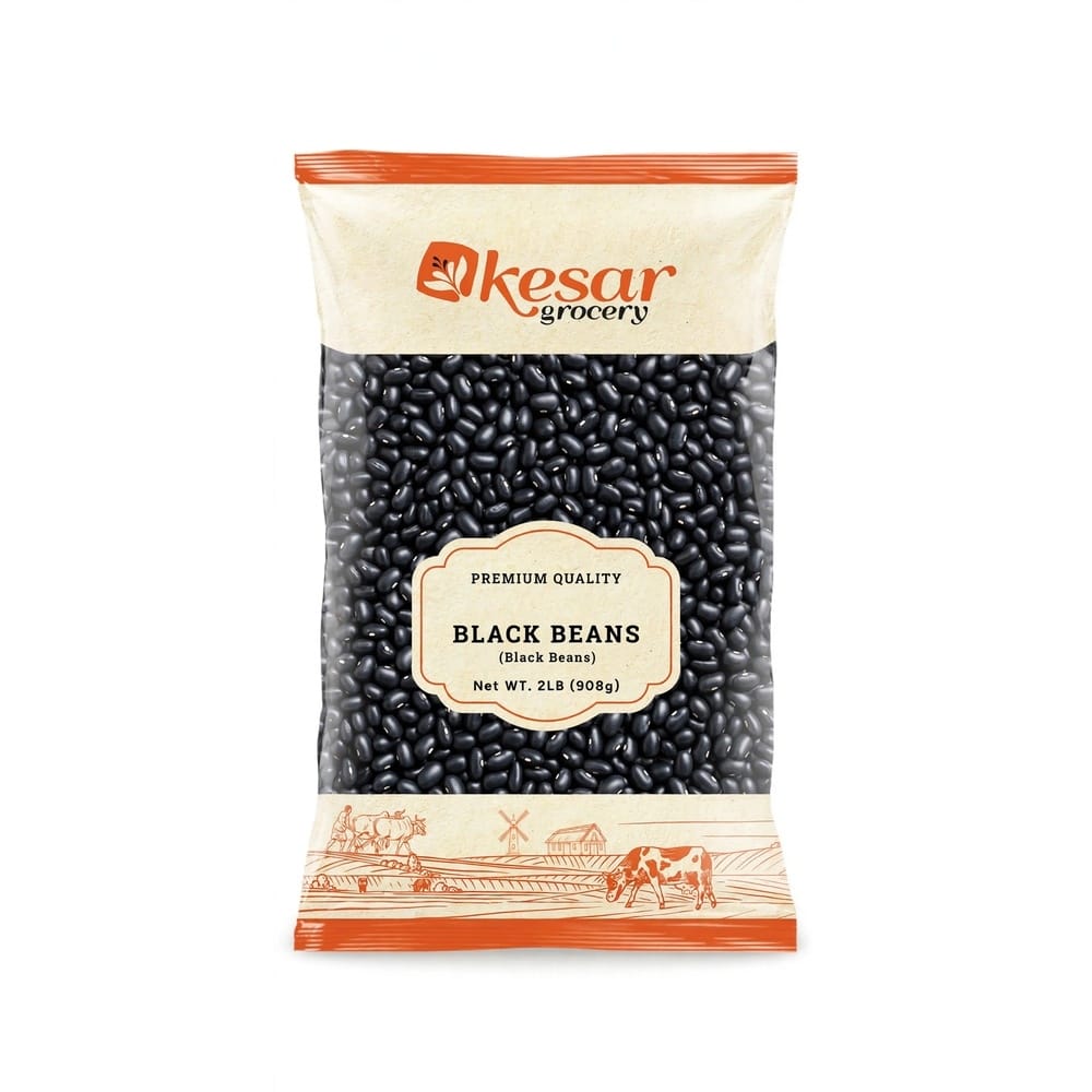 Kesar Black Beans - 2 Lb (908 Gm)