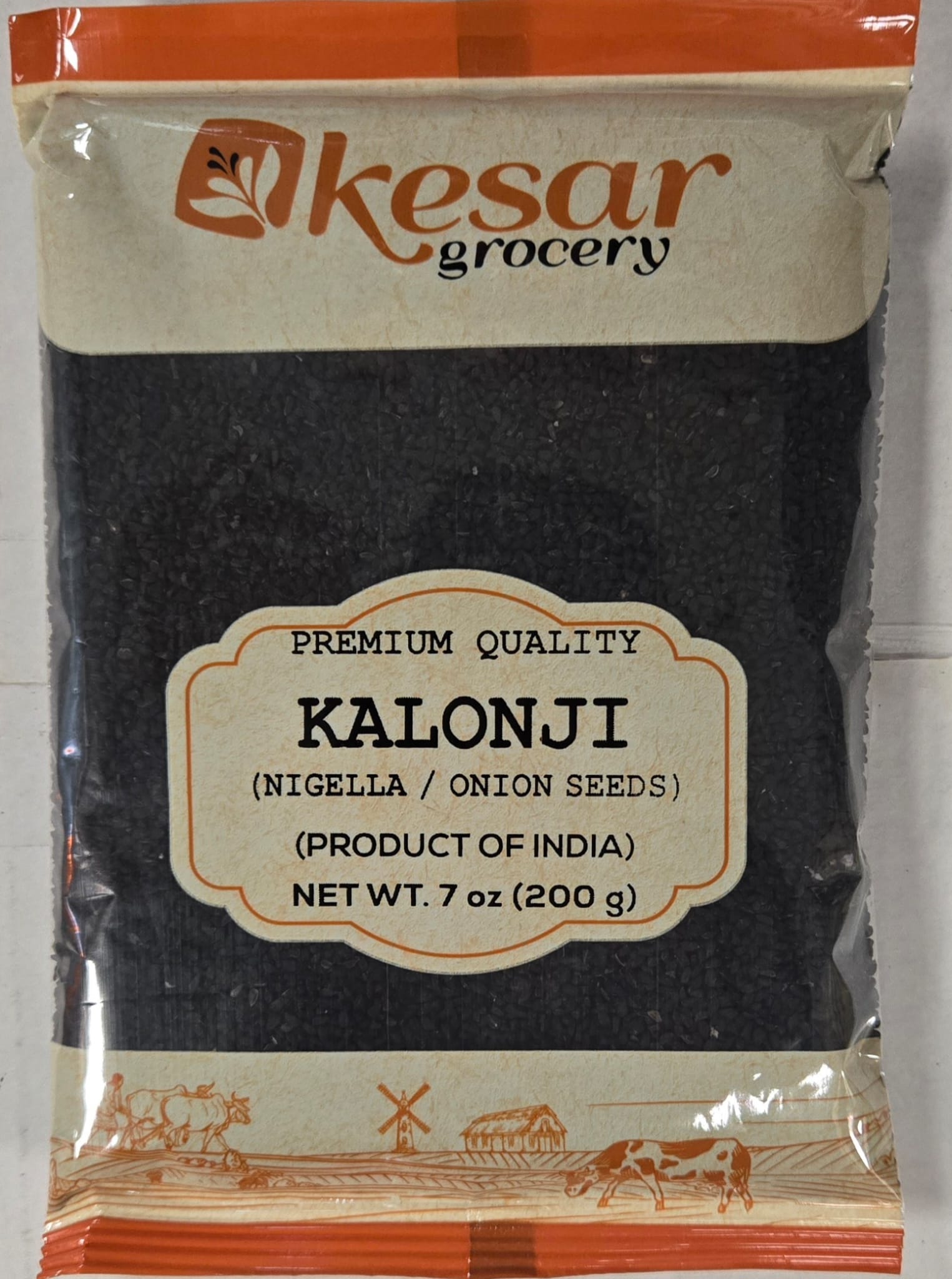 Kesar Kalonji Seeds - 7 Oz (200 Gm)