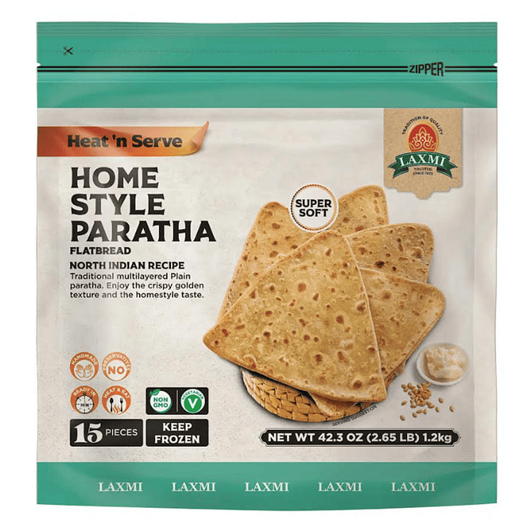 Laxmi Frozen Home style Paratha - 20 Pcs